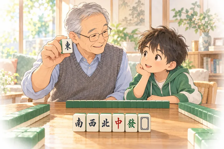 字牌：風牌與三元牌