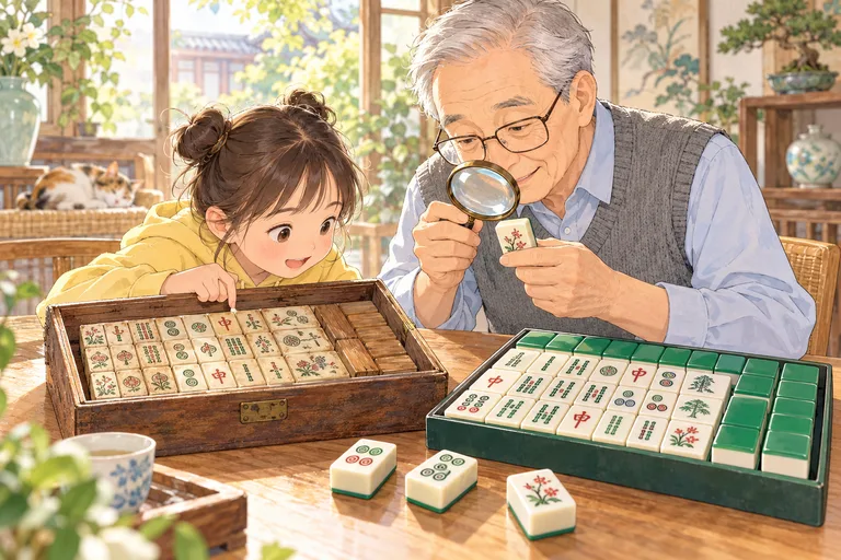 麻將牌是什麼做的?